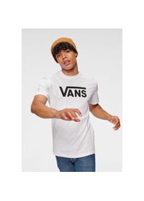 Vans, Damen, T-Shirt &raquo;MN Vans CLASSIC&laquo; Basic T-Shirt mit gro&szlig;em Logoprint, wei&szlig;, XL, T-Shirt von Vans