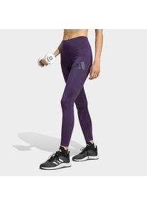adidas Performance, Damen, Trainingstights &raquo;TRAIN ESSENTIALS BIG LOGO FULL-LENGTH LEGGINGS&laquo;, Aurora Plum, XS - N-Gr, Diese AEROREADY Trainingsleggings