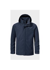 Sch&ouml;ffel Sch&ouml;ffel, Herren, Outdoorjacke &raquo;Jacket Gmund M&laquo; mit Kapuze, 8820 - blau, 48, Wasserdicht & atmungsaktiv dank 2-Lagen VENTURI Ripstop