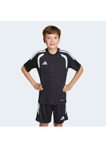 adidas Performance, Unisex, Fu&szlig;balltrikot &raquo;TIRO26 LIGA KIDS TRIKOT&laquo;, Black/White, 152, Fu&szlig;balltrikot mit Climacool Technologie f&uuml;r ein k&uuml;hles, 
