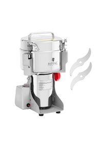 Fűszermalom elektromos - 2000 g - 21 x 9.5 cm - 3400 W - digit&aacute;lis - ROYAL CATERING RCMZ-2000D