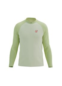 Compressport Herren Trail HZ LS T-Shirt gr&uuml;n