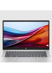 HP Chromebook 14a-nf0001nl (14", 8 GB, Italienisch), Notebook, Silber