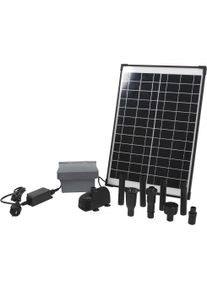 Ubbink, Brunnen + Gartenteich, - SolarMax 1000 - Fonteinpomp op zonne-energie - met eigen accu - vijverpomp