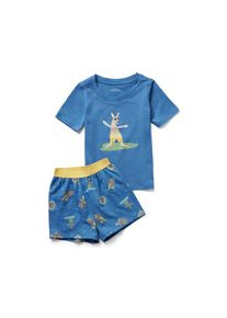 Tchibo - R&ouml;vidnadr&aacute;gos gyerekpizsama - f&eacute;rfi|nő - m&eacute;ret 110/116 - k&eacute;k/mint&aacute;s