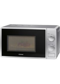 Bomann MW 6014 CB, Mikrowelle, Silber