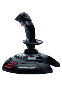 Thrustmaster Joystick Flight Stick X PC PS3 (PC, PS3), Gaming Controller, Silber, Schwarz, Rot
