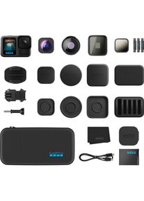 GoPro Hero13 Black Lens Bundle (60p, Bluetooth, WLAN), Action Cam, Schwarz