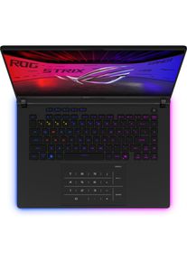 ASUS ROG Strix Scar 16 RTX 5070 Ti (16", 1000 GB, 32 GB, Deutschland), Notebook, Schwarz