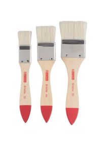 Talens, Pinsel, Oil & acrylic brush set hog bristle 3 spalter brushes