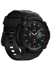 Spigen RUGGED ARMOR "PRO" GALAXY Watch 4 CLASSIC 46 MM MATTE BLACK (46 mm), Smartwatch