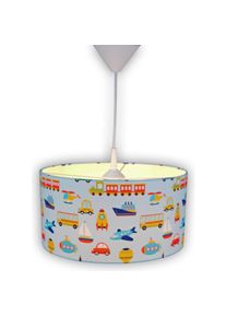 Niermann Stand By, Pendelleuchte, Niermann Fahrzeuge Pendelleuchte E27 Multicolor, Bunt Made in Germany