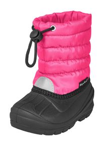 Playshoes Pojkar Sn&ouml;boots rosa / svart Storlek 34/35