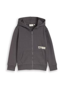 Tom Tailor, Drenge, Sweatjakke, M&oslash;rkegr&aring; , St&oslash;rrelse 116/122