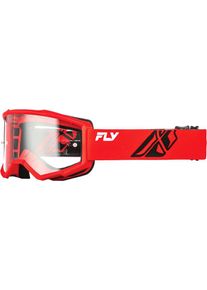 Fly Racing Focus, goggles , color: Red/Black Clear , size: One Size