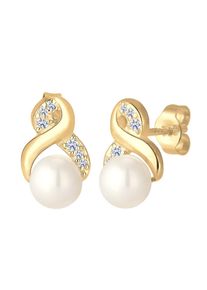 Elli Premium Boucles d'oreilles 'Infinity' Femme or taille One Size