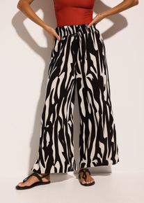 bonprix Női Strandnadr&aacute;g puha viszk&oacute;zb&oacute;l, fekete, 40