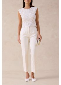 bonprix Stretch-Hose, wei&szlig;