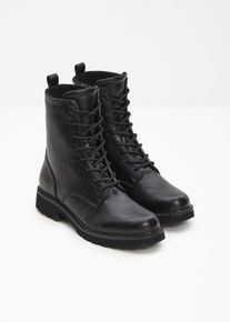 bonprix Femei Ghete cu șiret Tamaris, negru, 38