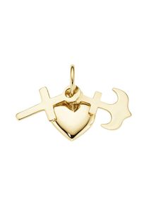 Luigi Merano Kettenanh&auml;nger &raquo;Anh&auml;nger Glaube, Liebe, Hoffnung, Gold 375&laquo; ()