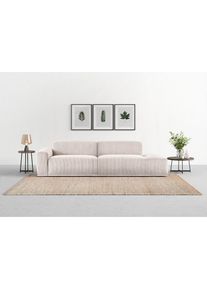 Trendmanufaktur Big-Sofa &raquo;Braga, mit hochwertigem Kaltschaum, Megasofa, in Cord erh&auml;ltlich&laquo; modernes Big-Sofa, Couch mit hohem Sitzkomfort, 277/72/107