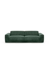 Trendmanufaktur Big-Sofa &raquo;Braga, mit hochwertigem Kaltschaum, Megasofa, in Cord erh&auml;ltlich&laquo; modernes Big-Sofa, Couch mit hohem Sitzkomfort, 254/72/107