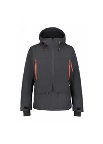 Icepeak Skijacke &raquo;H SKIJACKE CASTRES&laquo; f&uuml;r sportliche Aktivit&auml;ten, aus Polyester und Viskose grau, Gr&ouml;&szlig;e 56