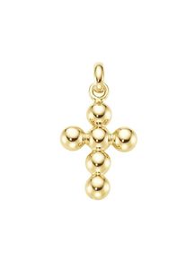 Luigi Merano Kreuzanh&auml;nger &raquo;Anh&auml;nger Kreuz Kugel-Optik, Gold 375&laquo; ()