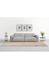 Trendmanufaktur Big-Sofa &raquo;Braga, mit hochwertigem Kaltschaum, Megasofa, in Cord erh&auml;ltlich&laquo; modernes Big-Sofa, Couch mit hohem Sitzkomfort, 254/72/107