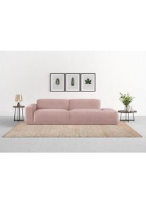 Trendmanufaktur Big-Sofa &raquo;Braga, mit hochwertigem Kaltschaum, Megasofa, in Cord erh&auml;ltlich&laquo; modernes Big-Sofa, Couch mit hohem Sitzkomfort, 277/72/107