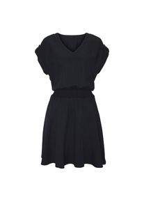 Buffalo Sommerkleid Seitennahttaschen aus weichem Lyocell, Jeansoptik, Sommerkleid