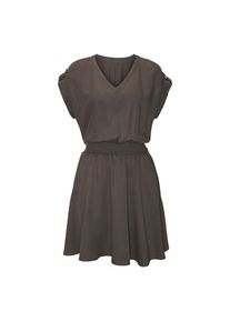Buffalo Sommerkleid Seitennahttaschen aus weichem Lyocell, Jeansoptik, Sommerkleid