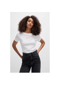 BOSS Orange T-Shirt &raquo;Esogo Premium Damenmode&laquo; mit Logo wei&szlig;, Gr&ouml;&szlig;e XL (42)