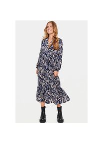 Saint Tropez Sommerkleid &raquo;EdaSZ Maxi Dress&laquo; mit Volant schwarz, Gr&ouml;&szlig;e XS (34)