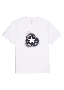 Converse T-Shirt &raquo;MEN'S Converse ALL STAR STENCIL T-SHIRT&laquo; wei&szlig;, Gr&ouml;&szlig;e S