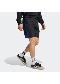 Trainingsshorts adidas Performance "TIRO 25 ESSENTIALS WOVEN", Herren, Gr. 3XL, N-Gr, gelb (schwarz, semi lucid blau, crew gelb, normal, gr.), Obermaterial: 100% Polyester, Hosen Trainingsshorts