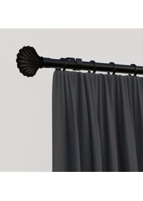 Gardinenstange INDEKO "Volterra", schwarz, L:430cm &Oslash;:16mm, Eisen, Gardinenstangen, Gardinenstange