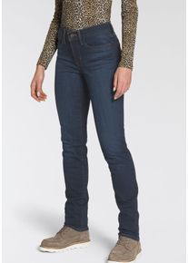 Levi's R&ouml;hrenjeans LEVI'S "312 SHAPING SLIM", Damen, Gr. 34, L&auml;nge 32, blau (dunkelblau cobalt denim), Denim/Jeans, Obermaterial: 60% Baumwolle, 23% Viskose, 16% Polyester, 1% Elasthan, slim fit lang, Jeans R&ouml;hrenjeans, Schmale Shaping Slim Form, Topseller