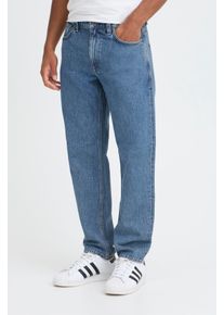 5-Pocket-Jeans Blend "BHTHUNDER RLX NOOS", Herren, Gr. 40, L&auml;nge 30, denim middle blau, Denim/Jeans, Obermaterial: 100% Baumwolle, unifarben, relaxed fit kn&ouml;chellang, Jeans 5-Pocket-Jeans
