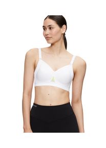 Sport-BH triaction by Triumph "Triaction Gravity Lite P EX", Damen, Gr. 90, Cup B, wei&szlig;, Single Jersey, Obermaterial: 47% Polyester, 33% Polyamid, 20% Elasthan, kontrastfarbene Details, leicht gl&auml;nzend, unifarben, k&ouml;rpernah, BHs Sport-BH, atmungsaktiv und extremer Halt