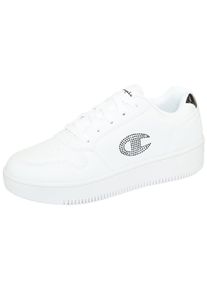 Sneaker Champion "RD18 PLATFORM GLITTER G GS", M&auml;dchen, Gr. 36, wei&szlig; (wht, nbk), Synthetik, Schuhe Sneaker