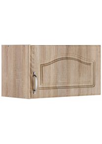 Wiho-K&uuml;chen Kurzh&auml;ngeschrank WIHO K&Uuml;CHEN "Linz", braun (front: landhaus eiche, korpus: sonoma eiche), B:60cm H:35cm T:35cm, Schr&auml;nke, Kurzh&auml;ngeschrank, 60 cm breit