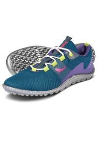 Barfu&szlig;schuh Leguano "SPINWYN", Damen, Gr. 42, atmungsaktiv wasserdampfdurchl&auml;ssig, blau (blau kombiniert), Textil, Schuhe Barfu&szlig;schuh, f&uuml;r Maschinenw&auml;sche geeignet, Freizeitschuh, Halbschuh, Schn&uuml;rschuh