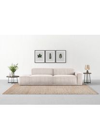 Big-Sofa Trendmanufaktur "Braga, mit hochwertigem Kaltschaum, Megasofa, in Cord erh&auml;ltlich", beige (sand), B:277cm H:72cm T:107cm, 88% Polyester, 12% Polyacrl, Sofas, Big-Sofa, modernes Big-Sofa, Couch mit hohem Sitzkomfort, 277/72/107 cm (B/H/T)