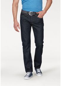 Levi's Straight-Jeans LEVI'S "501 LEVI'S ORIGINAL", Herren, Gr. 30, L&auml;nge 34, blau (marlon), Denim/Jeans, Obermaterial: 100% Baumwolle, normal lang, Jeans Straight-Jeans, mit Markenlabel