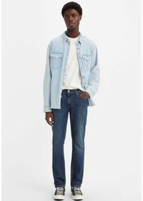 Levi's Slim-fit-Jeans LEVI'S "511 SLIM", Herren, Gr. 32, L&auml;nge 30, blau (figure it out adv), Denim/Jeans, Obermaterial: 70% Baumwolle, 28% Lyocell, 2% Elasthan, skinny fit kn&ouml;chellang, Jeans Slim-fit-Jeans, mit Stretch