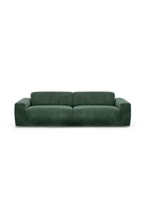 Big-Sofa Trendmanufaktur "Braga, mit hochwertigem Kaltschaum, Megasofa, in Cord erh&auml;ltlich", gr&uuml;n (winter moss), B:254cm H:72cm T:107cm, 88% Polyester, 12% Polyacrl, Sofas, Big-Sofa, modernes Big-Sofa, Couch mit hohem Sitzkomfort, 254/72/107 cm (B/H/T)