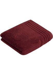Handtuch Vossen "Vienna Style Supersoft", rot (terra), B:60cm L:110cm, Webfrottier, Baumwolle, Handt&uuml;cher, Handtuch, Supersoft Baumwolle