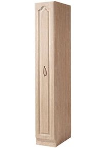 Wiho-K&uuml;chen Apothekerschrank WIHO K&Uuml;CHEN "Linz", braun (front: landhaus eiche, korpus: sonoma eiche), B:30cm H:200cm T:60cm, Schr&auml;nke, Apothekerschrank, 30 cm breit, mit 4 Ablagen