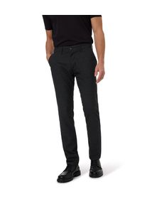 Chinohose "Chino Enzo", Herren, Gr. 38, L&auml;nge 30, grau (dunkelgrau), Web, Obermaterial: 67% Polyester, 31% Viskose, 2% Elasthan, Pioneer Authentic Jeans, kariert, straight fit lang, Hosen Chinohose